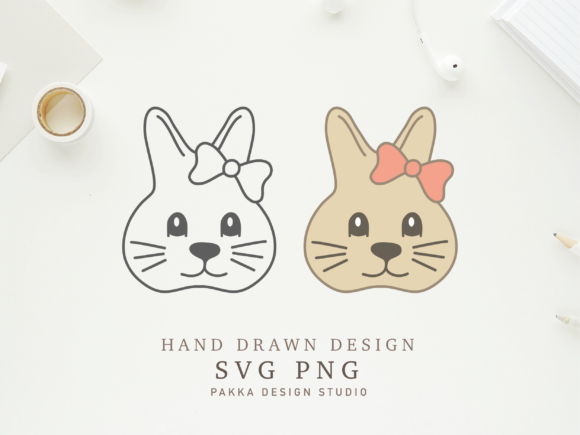 Cute Bunny Face Easter Bandana Design Review