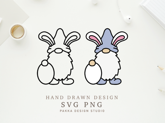 Easter Svg Cute Gnome Egg Spring Review