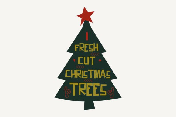 Fresh Cut Christmas Trees SVG Design Review