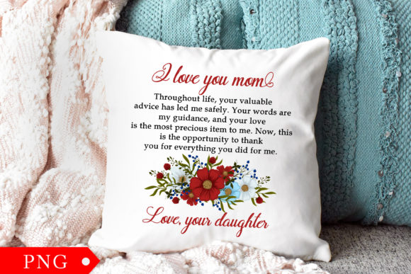 I Love You Mom Gift from Daughter