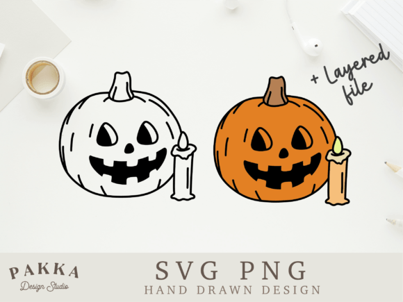 Layered Halloween Pumpkin Candle Design Review
