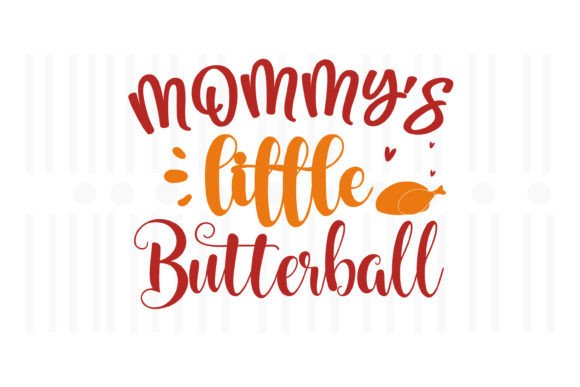 Mommy’s Little Butterball Thanksgiving Embroidery
