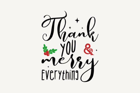Thank You and Merry Everything, Christmas Embroidery Review